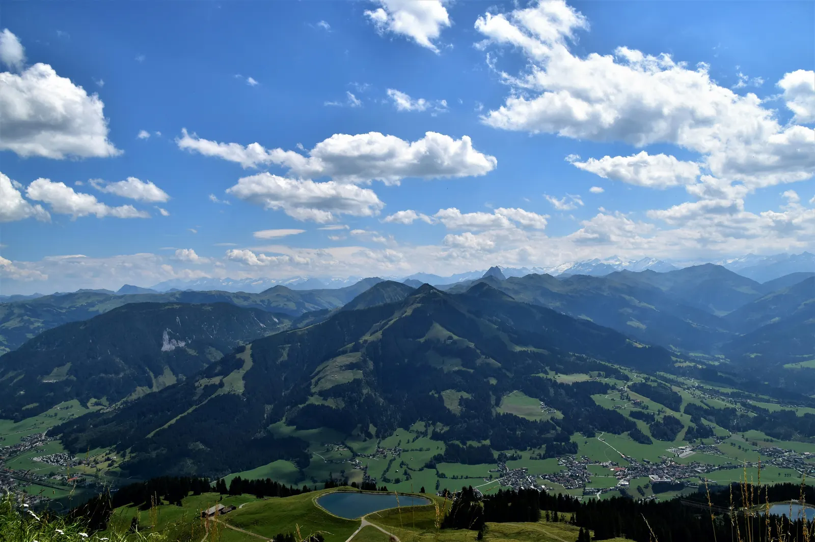 Panorama of the Austrian Alps